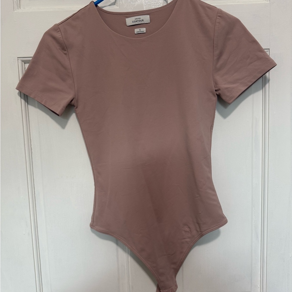 Women's Aritzia Mauve Bodysuit Top